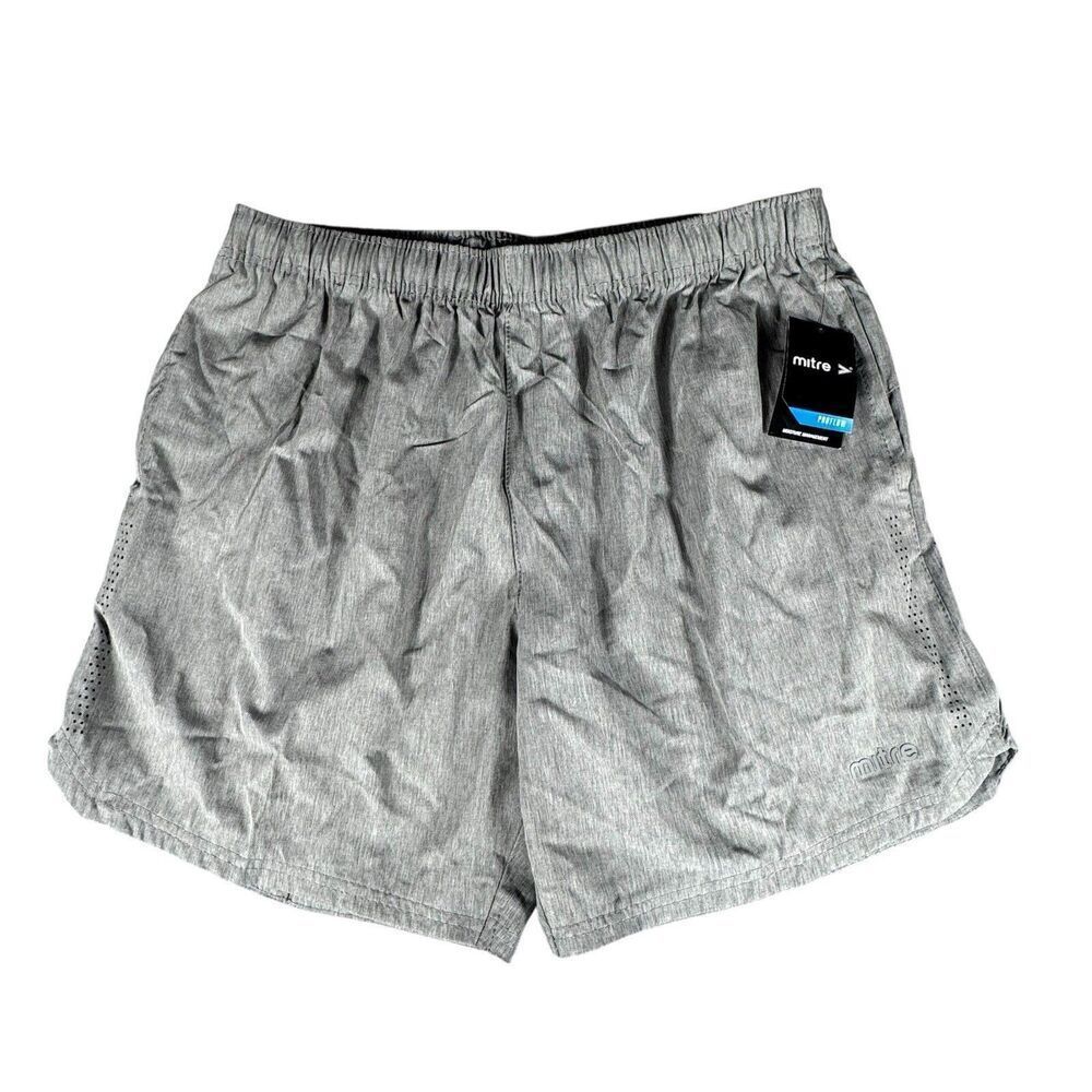 Mitre Sz XL ProFlow Moisture Management Shorts Gym Running Vented Pockets NWT